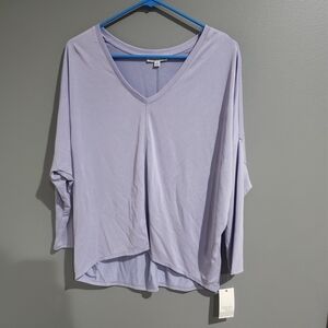 Olivia Rae Soft Purple Long Sleeve Top